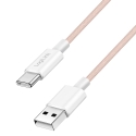 LogiLink CU0323 USB kabelis USB 2.0 0,5 m USB A USB C 0,48 Gbit/s 60 W Rozā