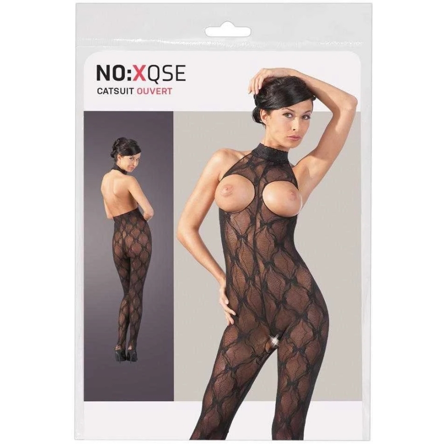 Noxqse Catsuit open bust S-L – 5