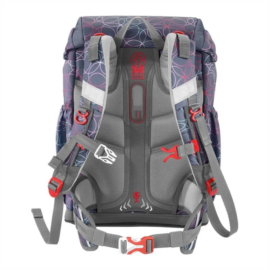 Рюкзак для школы Hama "Step by Step GRADE" с блестящей сердечком, цвет лесного ореха, сертификат AGR – 3