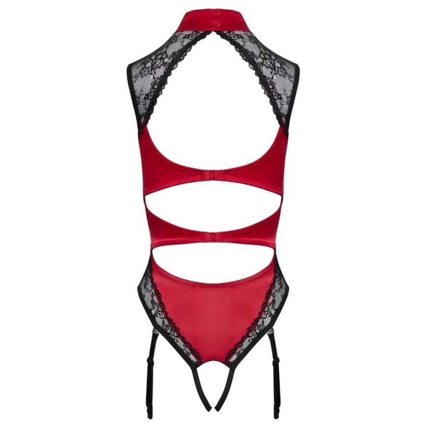 Cottelli Body sarkans/melns L – 5