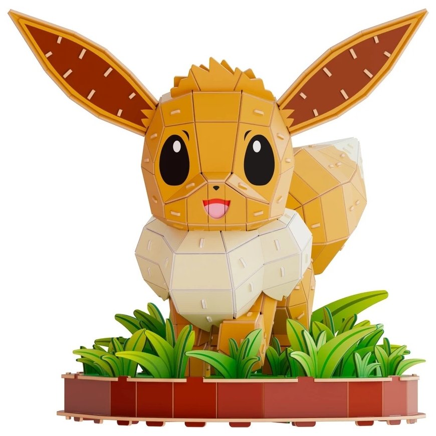 Spin Master 4D Build Pokemon Eevee pusles 3D mudel, mida tuleb kokku panna – 2