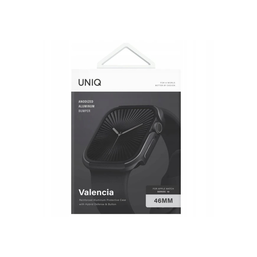 UNIQ Valencia korpus Watch Series 46mm sügavamustas – 3