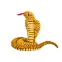 Lean Toys Pliušinis žaislas karališkoji kobra, 100 cm Lean Toys Pliušinis žaislas karališkoji kobra, 100 cm