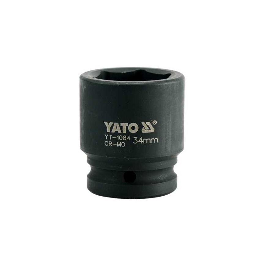 Toya Sa Poland Smūginė pää 3/4" lyhyt | 34 mm | kuusikulmainen CrMo | Yato (YT-1084)
