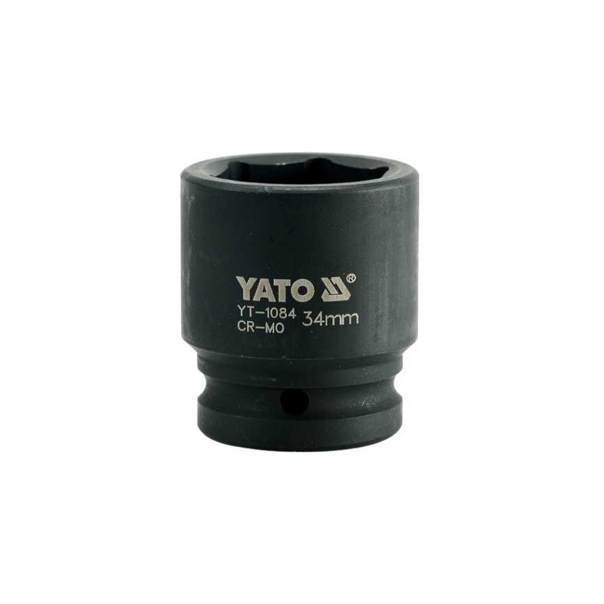 Toya Sa Poland Smūginė galvutė 3/4" trumpa | 34 mm | šešiakampė CrMo | Yato (YT-1084) – 2