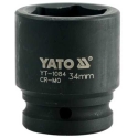 Toya Sa Poland Smūginė pea 3/4" lühike | 34 mm | kuusnurkne CrMo | Yato (YT-1084) Toya Sa Poland Smūginė pea 3/4" lühike | 34 mm | kuusnurkne CrMo | Yato (YT-1084)