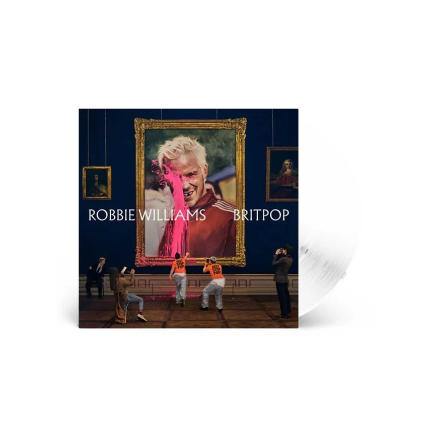 Columbia ROBBIE WILLIAMS "Britpop" (Baltas vinilas, mažmeninės prekybos išskirtinė versija)