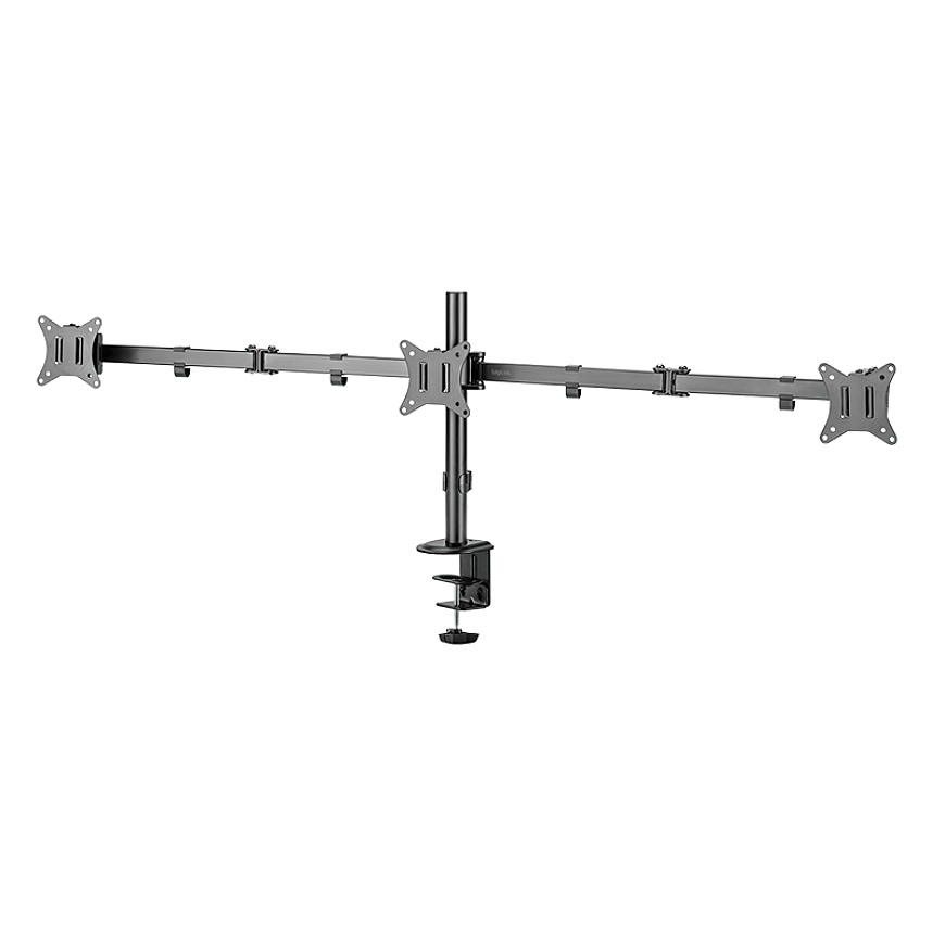 LogiLink BP0173 monitori kinnitus ja alus 68,6 cm (27") Laud Must – 3