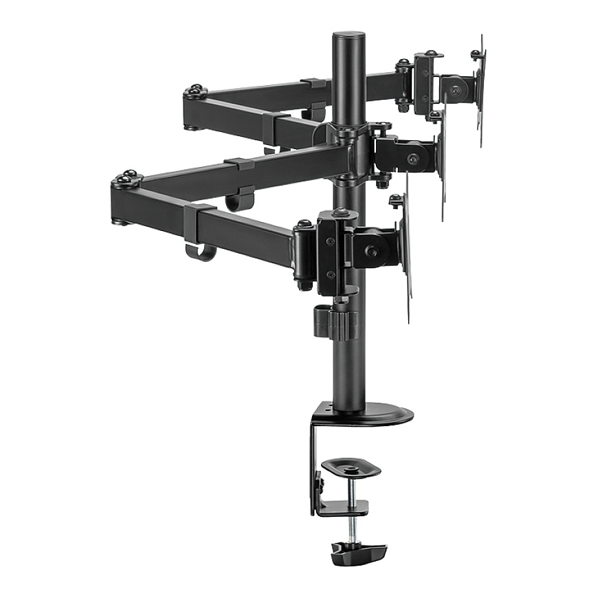 LogiLink BP0173 monitor mount / stand 68.6 cm (27") Desk Black – 5