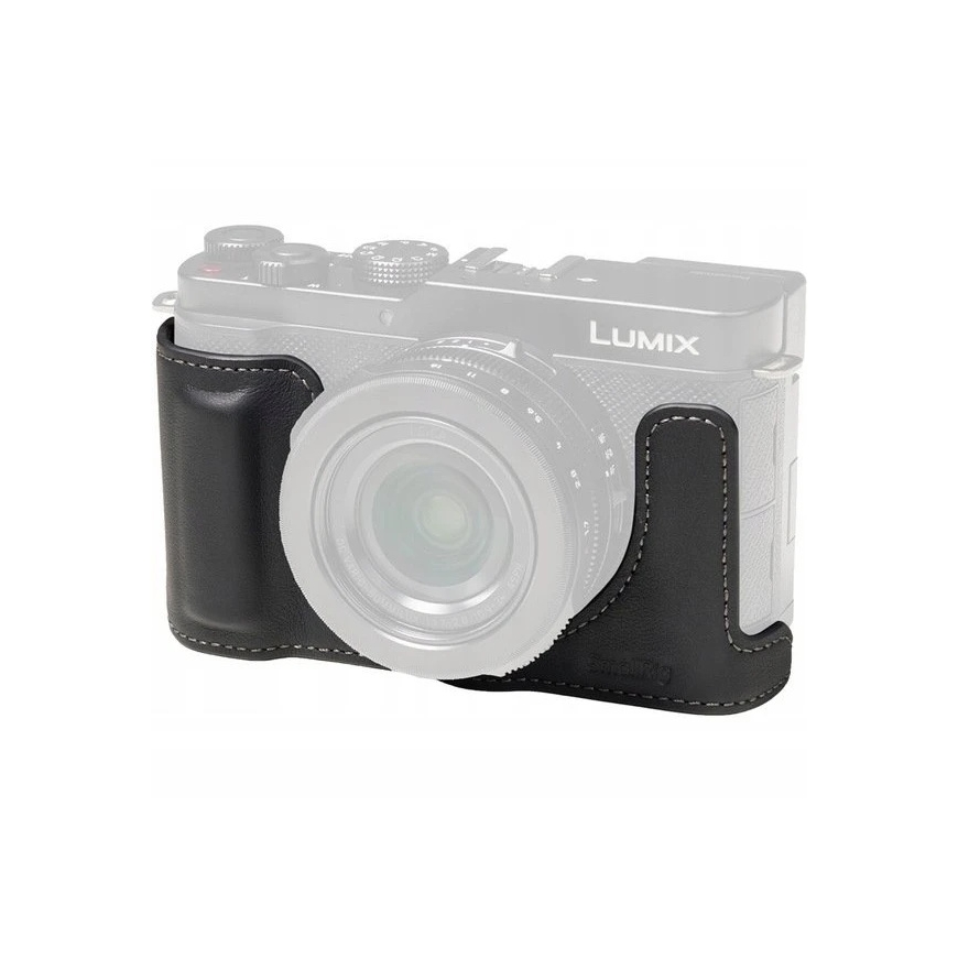 SmallRig Leather Half Case for Panasonic LUMIX L10 Black (5698)