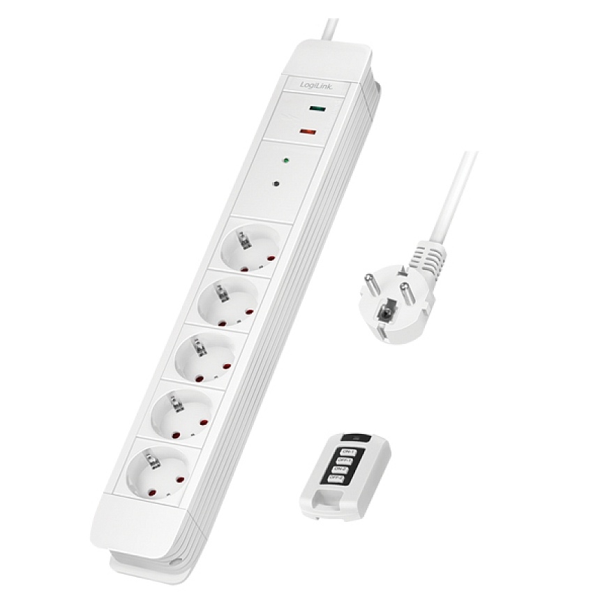 LogiLink LPS402 pagarinātājs 1,5 m