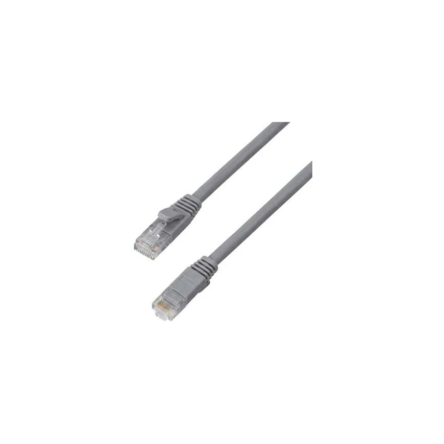 Spacetronik RJ45 CAT 6a U/UTP AWG32 плоский серый кабель 5 м
