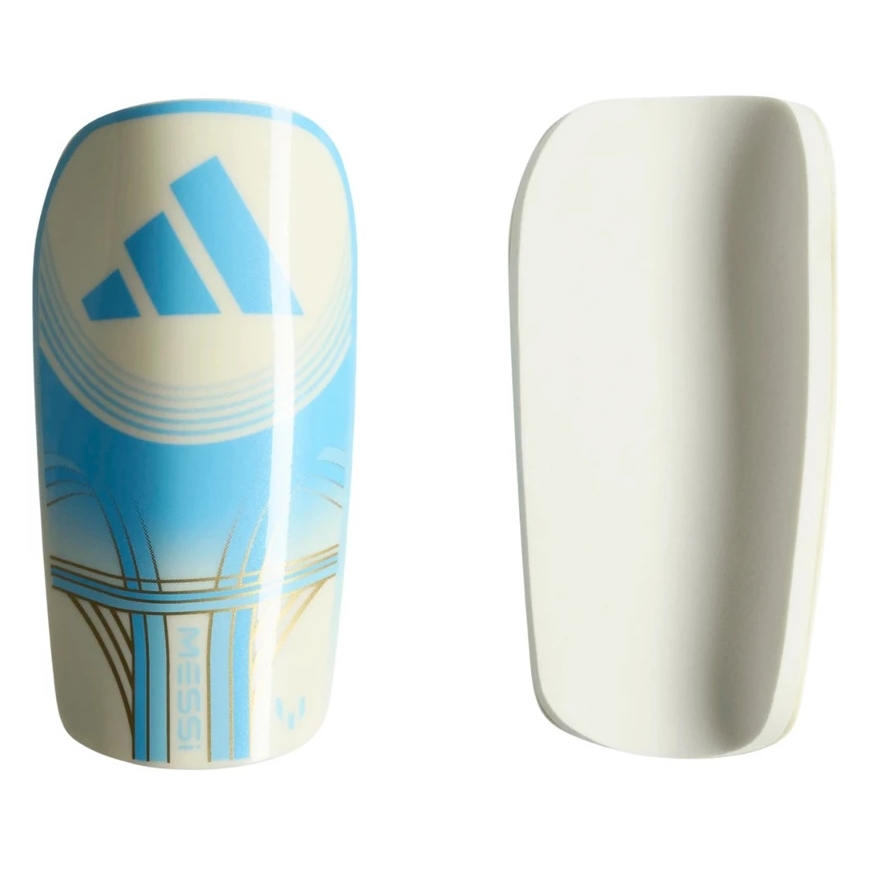 Adidas Футбольные щитки Месси SG EU Club белые и синие KV8451 M