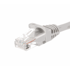 Netrack Patchcord U/UTP Cat.6 0.5m harmaa