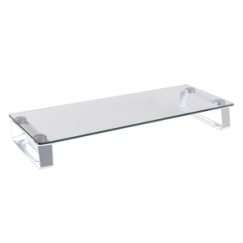 LogiLink BP0027 monitorin kiinnike ja jalusta 81,3 cm (32") Vastaanotto Metallinen, Läpinäkyvä