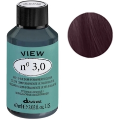 Davines View Hair Colouring Kremas Toneris 3.0 Dark Brown 60 ml Unisex