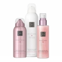 Rituals komplekts: The Ritual Of Sakura, Dušas putojums, 200 ml + The Ritual Of Sakura, Mirdzošs ķermeņa aerosols, 150 ml + The Rituals komplekts: The Ritual Of Sakura, Dušas putojums, 200 ml + The Ritual Of Sakura, Mirdzošs ķermeņa aerosols, 150 ml + The