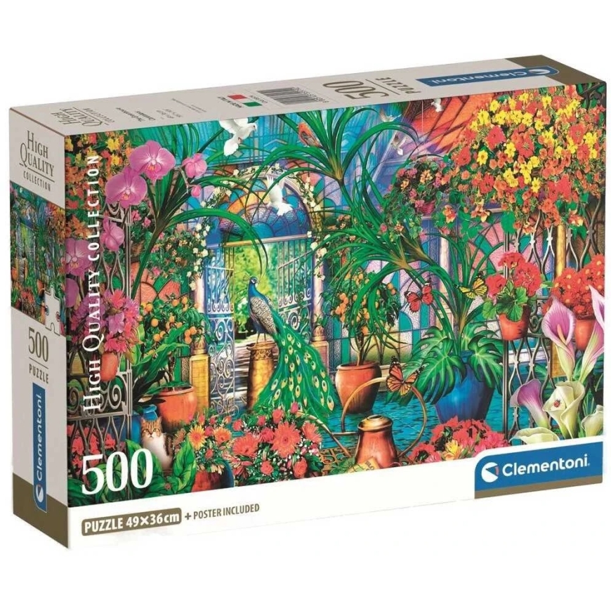 Clementoni Пазл 500 шт. - Сад – 3