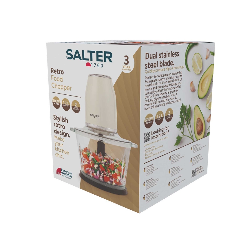 Salter EK6686CRMVDE Retro Pārtikas Kausētājs