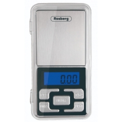 Jewelry scale, max weight: 500gr., Inox, 555R51651S, Rosberg