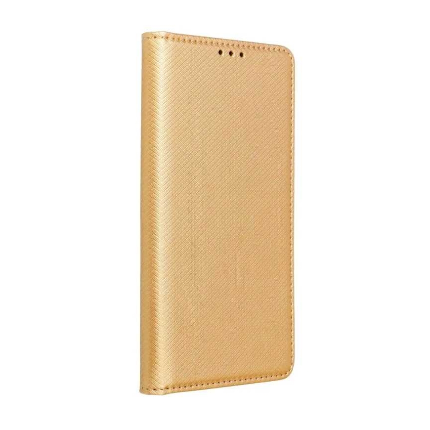 Riff Magnetic grāmatu maciņš Samsung Galaxy A73 5G Zeltā
