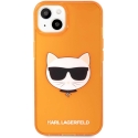Karl Lagerfeld "KLHCP13SCHTRO TPU Choupette Head Case iPhone 13 mini" Fluo Oran