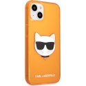 Karl Lagerfeld "KLHCP13SCHTRO TPU Choupette Head Case iPhone 13 mini" Fluo Oran