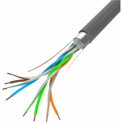 Lanberg U/UTP Cable Cat.5e CU 305m grey