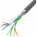 Lanberg U/UTP-kaapeli Cat.5e CU 305m harmaa Lanberg U/UTP-kaapeli Cat.5e CU 305m harmaa