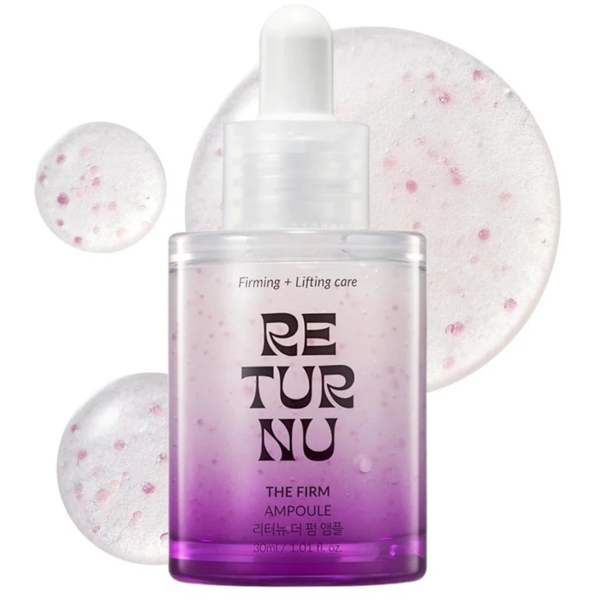 Returnu The Firm Firming Ampoules Treatment Serum Firming For Face For Women, 30 ml – 2