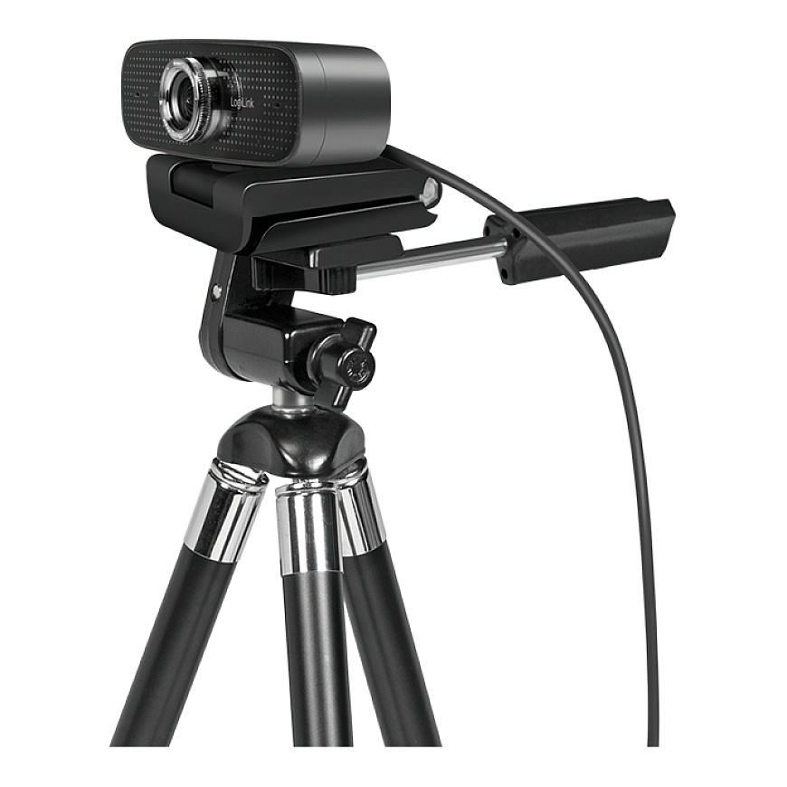 LogiLink Conference HD USB webcam, 100°, dual microphone, manual focus – 4
