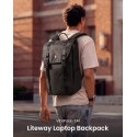 tomtoc VintPack TA1 Liteway tietokonereppu, 22 l, musta tomtoc VintPack TA1 Liteway tietokonereppu, 22 l, musta