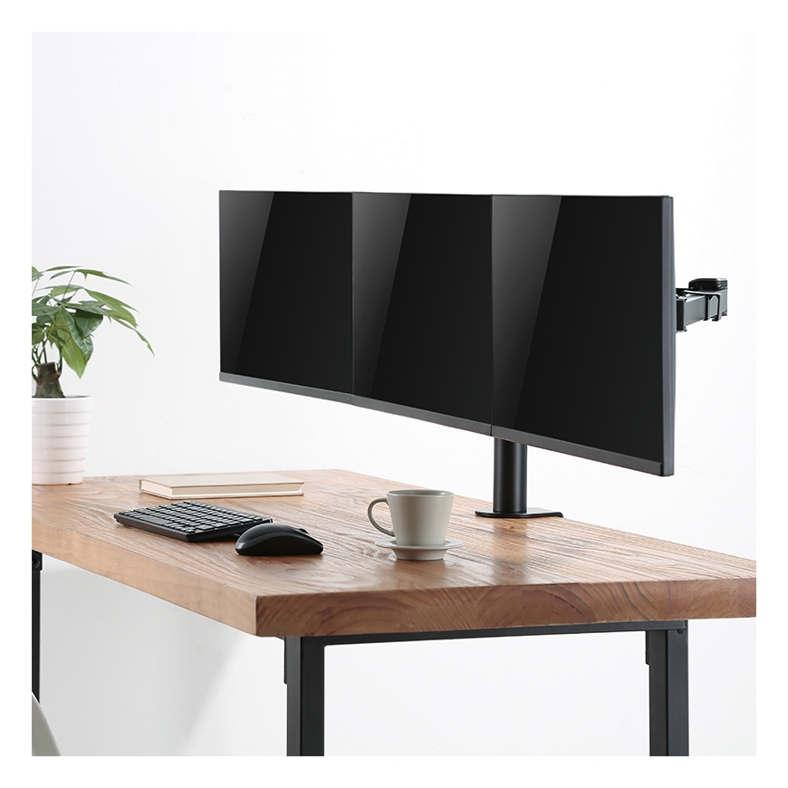 LogiLink BP0107 monitor mount / stand 81.3 cm (32") Desk Black – 4