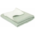 Little Dutch Cot blanket `Pure Sage´ 110×140 cm Little Dutch Cot blanket `Pure Sage´ 110×140 cm