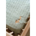 Плед для детской кроватки Little Dutch `Pure Sage´ 110×140 см