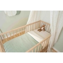 Little Dutch lastevoodi tekk `Pure Sage´ 110×140 cm