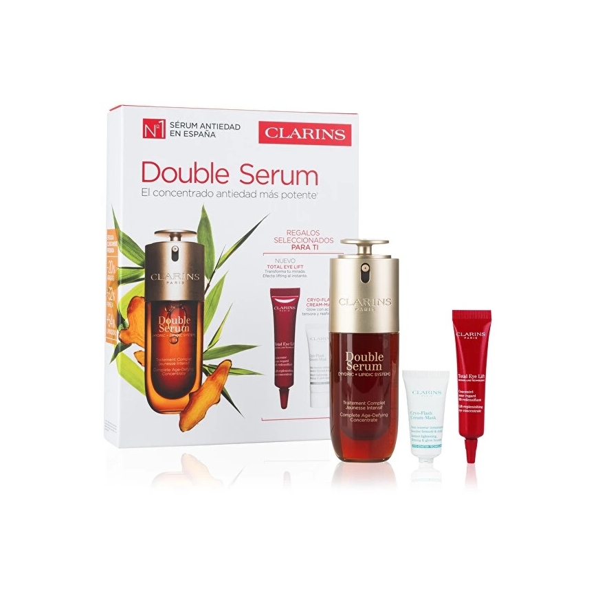 Clarins Clr Tuplaseerumi G9, 50 ml lahjasetti – 3