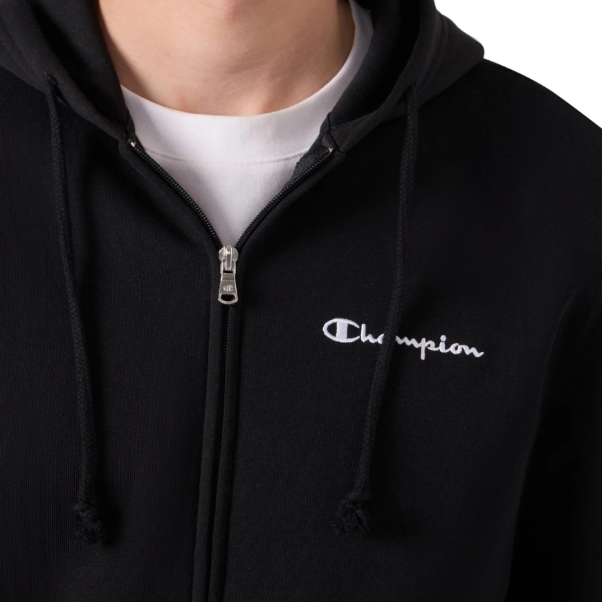 Men's Champion Hooded Full Zip Sweatshirt black 221794 KK001 (M) – 4