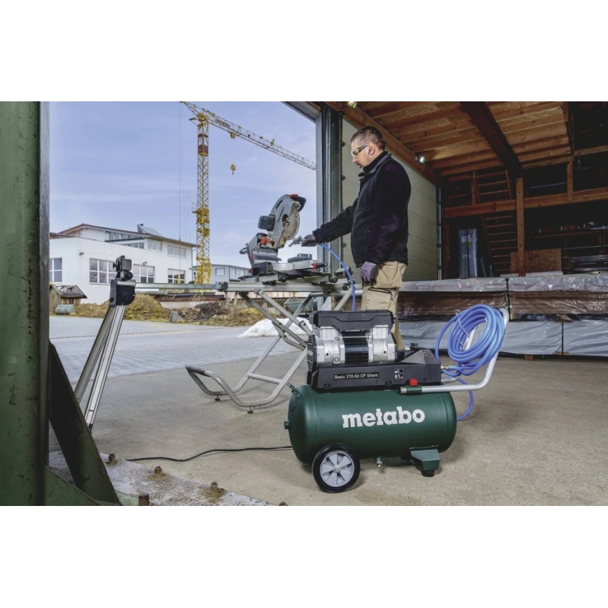 Metabo metabo Basic 270-50 OF Silent (tummanvihreä/musta, 1 500 wattia) – 3