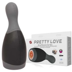 Pretty Love vibruojantis slėgio masturbatorius 12 USB sekso režimų