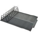 Allesken Modern Kitchen MODERNI VIRTUVĖ Silicone Drying Rack with Frame 43x33x8cm