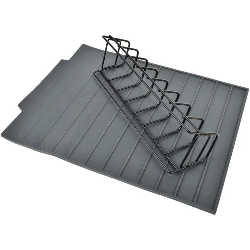Allesken Modern Kitchen MODERNI VIRTUVĖ Silikoninė džiovyklė su rėmu 43x33x8cm – 3