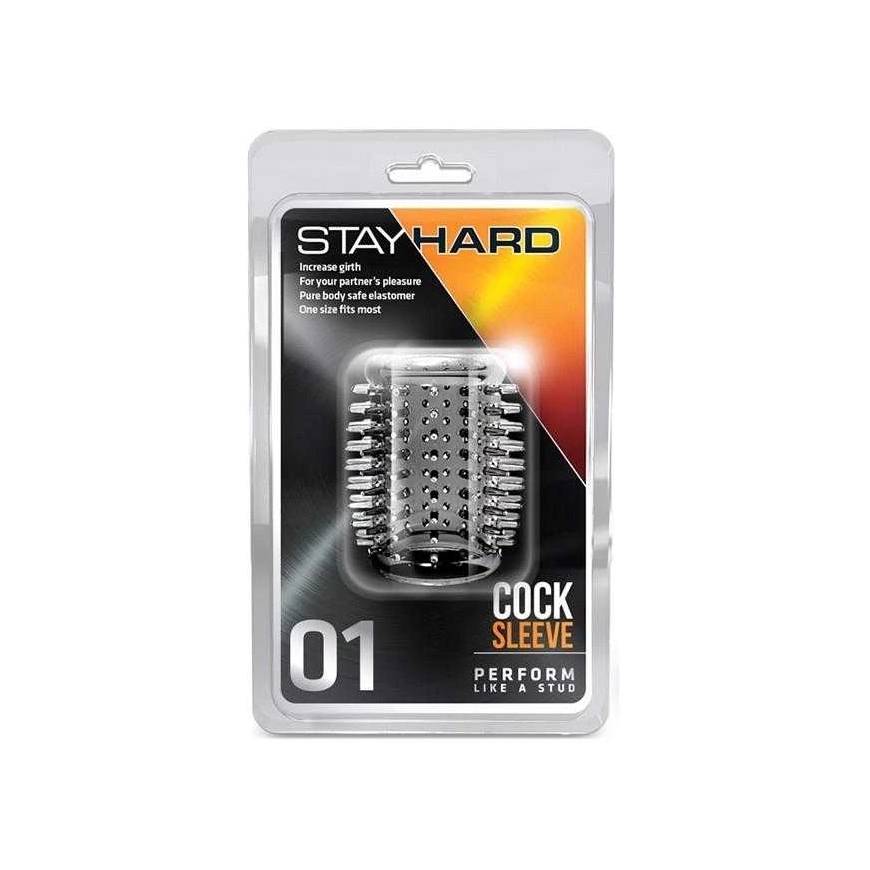 Blush Skaistalai STAY HARD COCK SLEEVE 01 CLEAR – 2