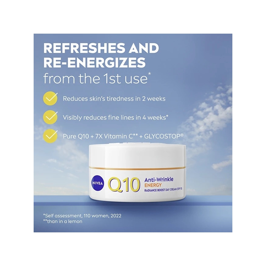 Nivea Energiseeriv päevakreem Q10 Energiseeriv päevakreem 50 ml – 2