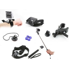 Xrec Montāžas piederumu komplekts GoPro HERO 4/ 3+/ 3/ 2