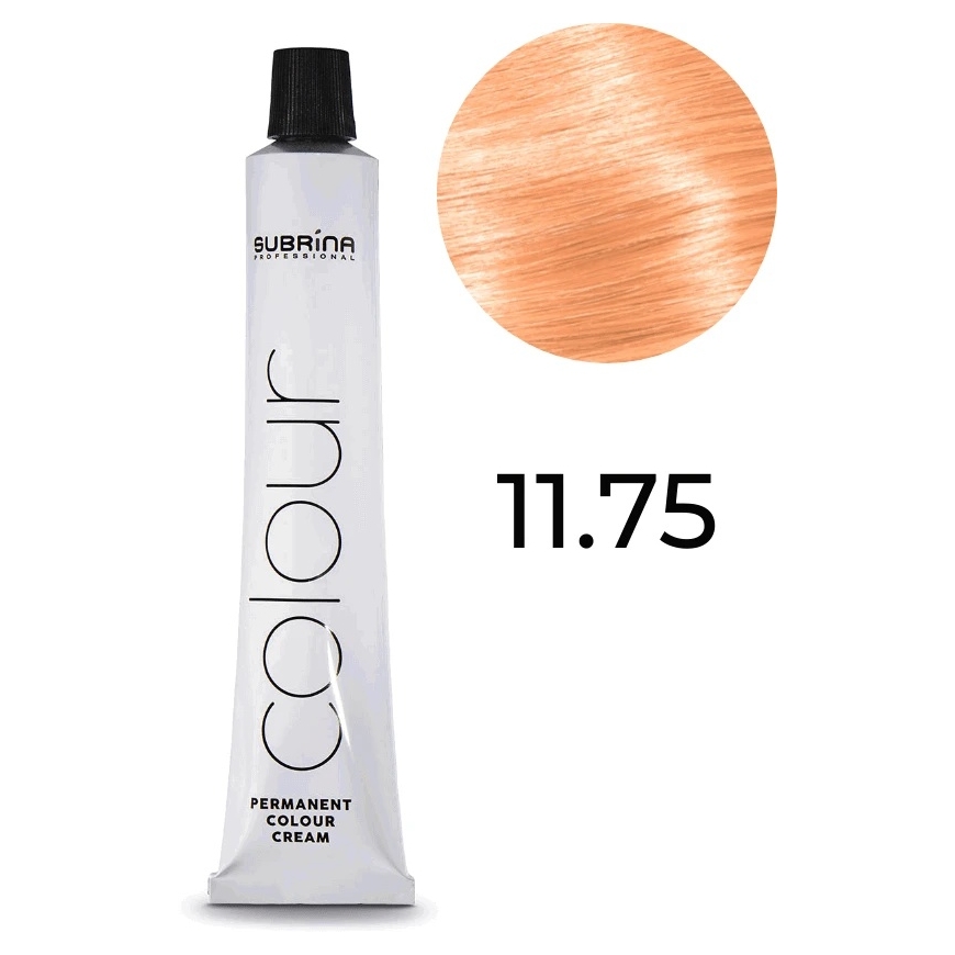 Subrina Professional, Highlift Colour, Перманентная краска для волос, 11/75 Специальный светлый цвет каштанового красного, 100 м – 2