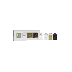 Bvlgari Man Aqua EDT, 5 мл Aqua Marine EDT, 5 мл Wood Essence EDP Glacial Essence, 5 мл мини-набор