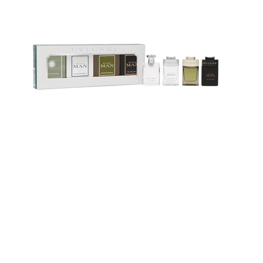 Bvlgari Man Aqua EDT, 5 ml Aqua Marine EDT, 5 ml Wood Essence EDP Glacial Essence, 5 ml mini komplekts – 3