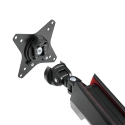 LogiLink BP0091 monitor mount / stand 81.3 cm (32") Desk Black, Red LogiLink BP0091 monitor mount / stand 81.3 cm (32") Desk Black, Red