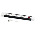 LogiLink LPS207 удлинитель 3 m 8 розетка(и) Черный, Белый